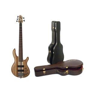 Cort A5 Custom Z OPN 5 String Artisan Series Electric Bass Guitar with Case